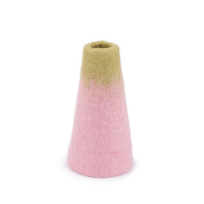 Vaas roze groen small