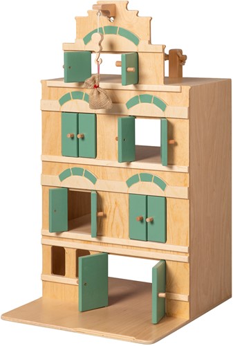 Van Dijk Toys pakhuis vintage groen