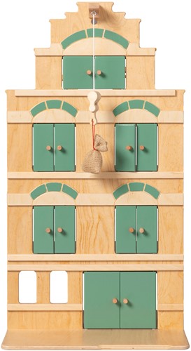 Van Dijk Toys pakhuis vintage groen