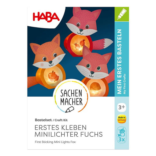 Knutselset mini vossen lampjes