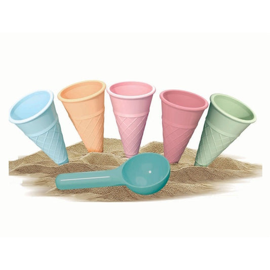 Zandset ijs pastel